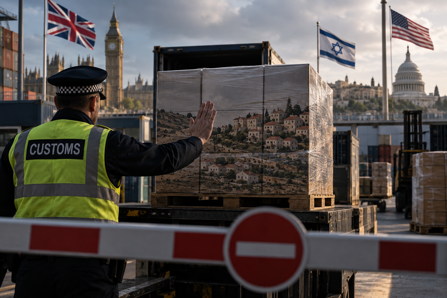 UK Announces Ban on Trade in Israeli Settlement Goods