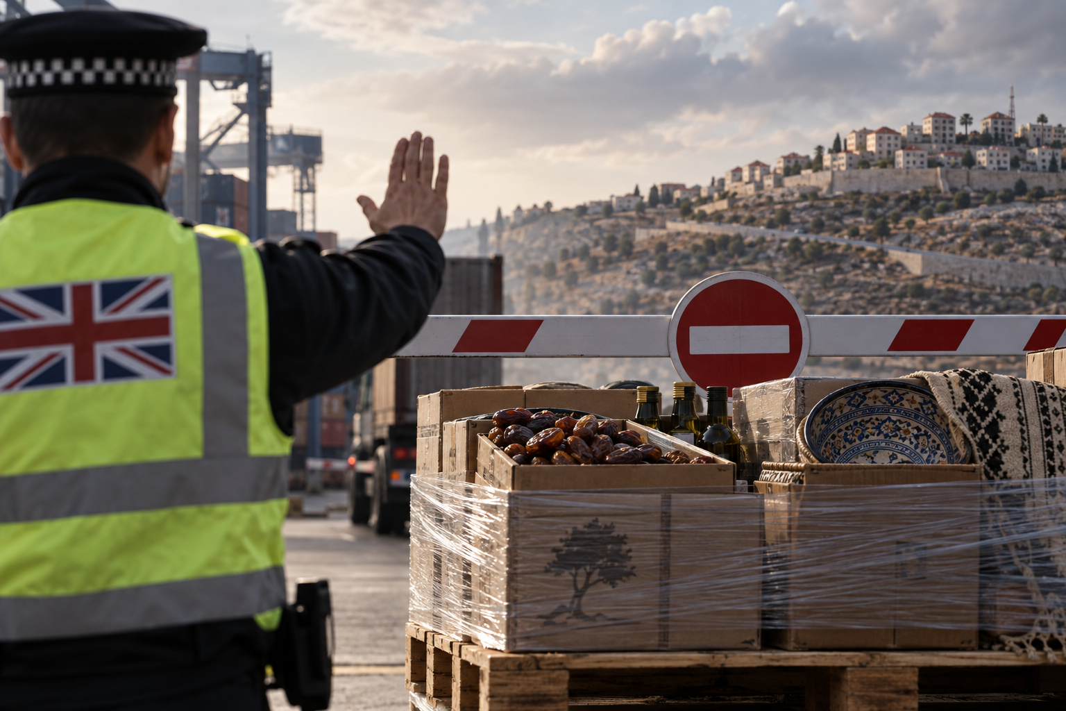 UK Plans Trade Ban on Goods From Israeli Settlements