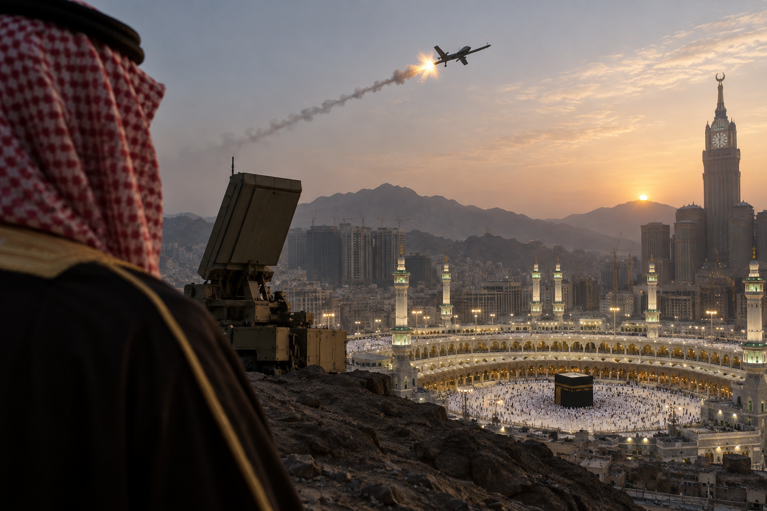 Saudi Arabia Calls Mecca a Red Line After Accusing Houthis of Drone Attack