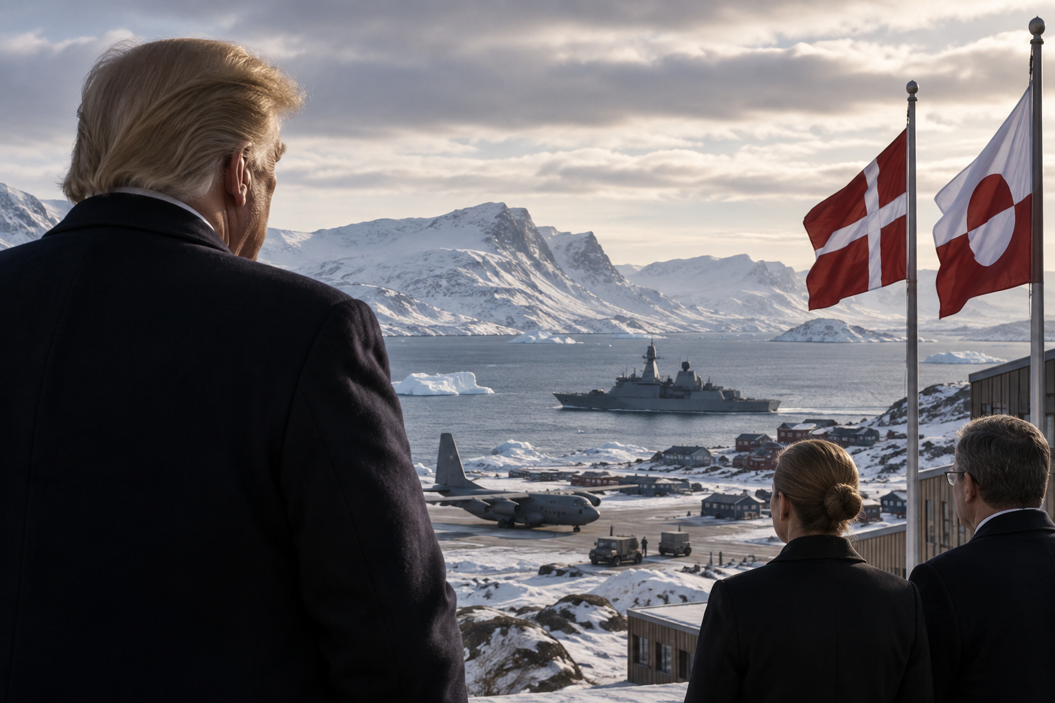 Trump Claims U.S. Will Build a Large Military Presence in Greenland