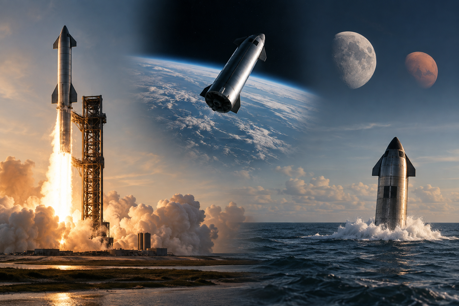 Starship Reaches Orbit for the First Time