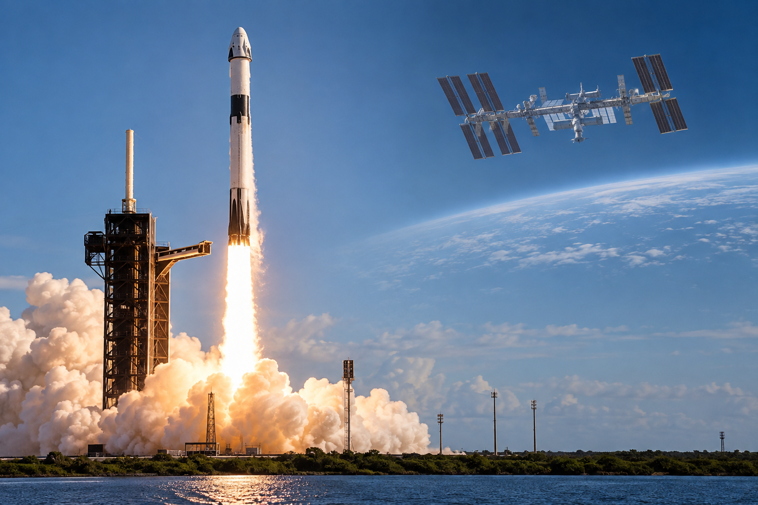 Crew-13 Launches Four-Person Mission to the International Space Station