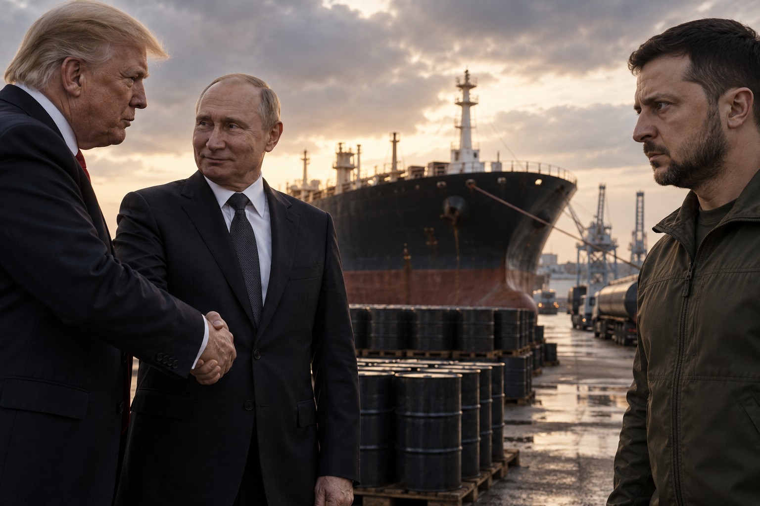 Zelenskyy Calls Trump’s Russian Diesel Deal ‘Weak’ as 300,000 Tons Are Promised
