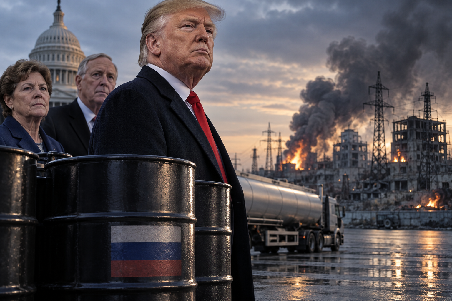 Trump’s Russia Diesel Deal Meets Bipartisan Backlash and a Failed Energy Ceasefire