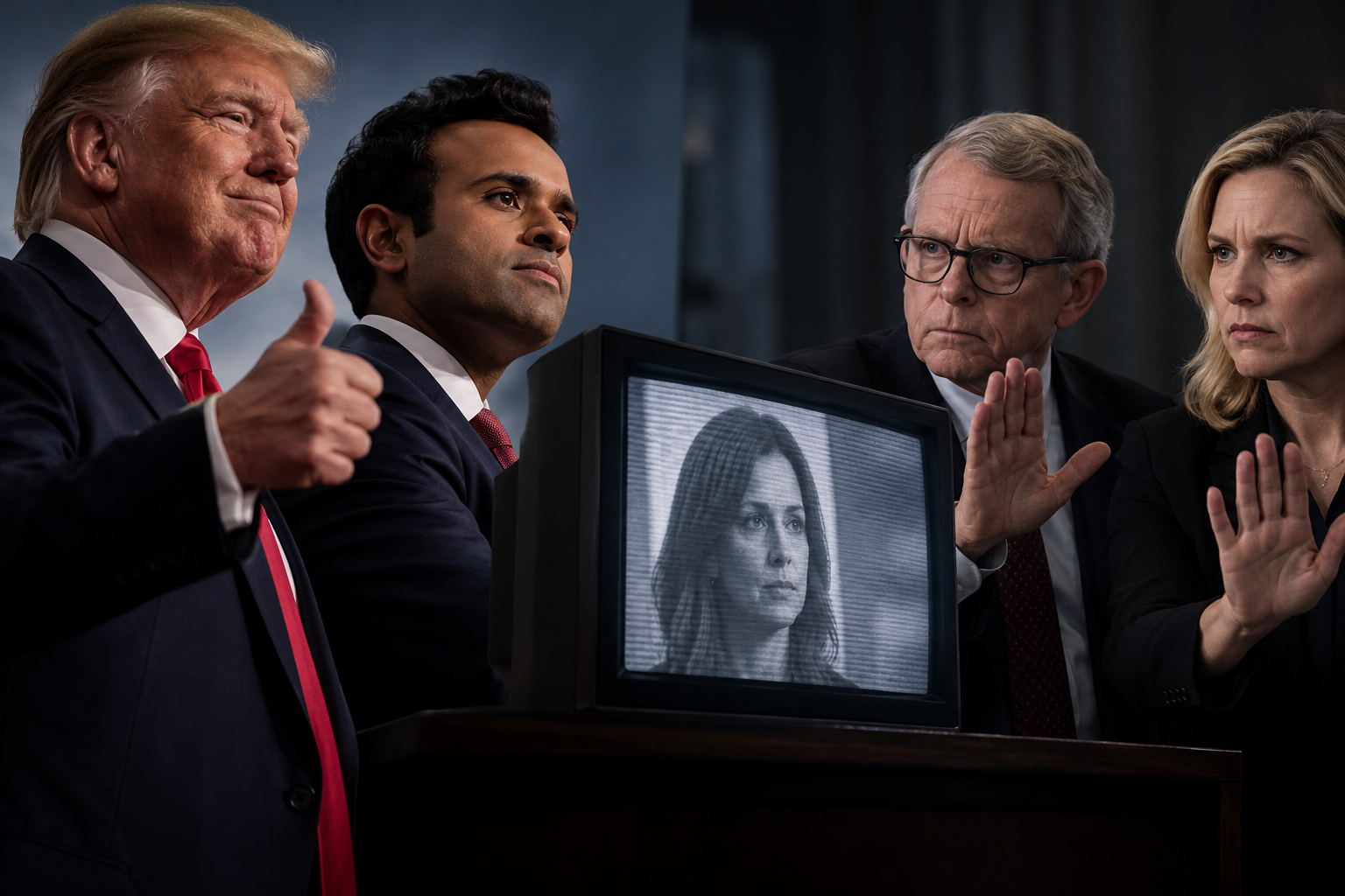 Trump Backs Ramaswamy Ad as Republicans Urge Him to Pull It