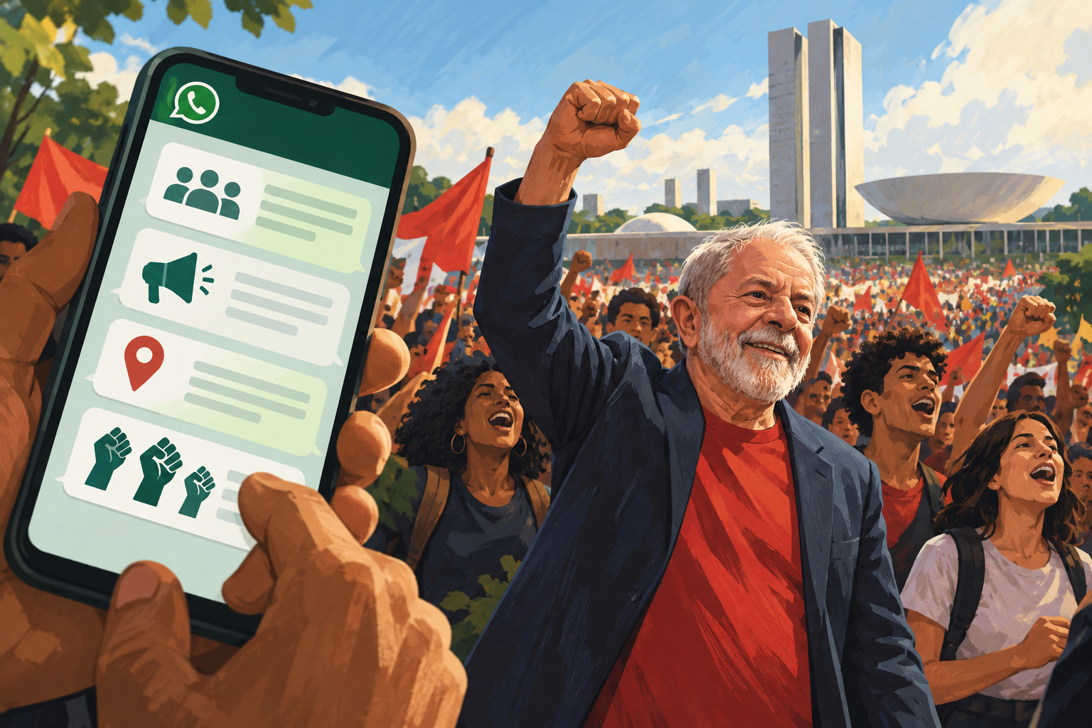Lula’s WhatsApp Campaign Turned Online Energy Into Election Mobilization